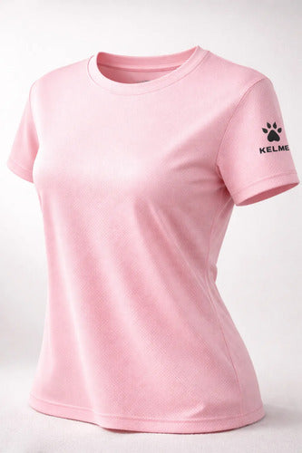 Remera Deportiva Kelme Dama Manga Corta Mmsports