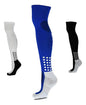 Matis De Fútbol Con Forma De Media Penalización, Extra Largas, Para Adultos, Color Azul, Blanco Y Negro Azul-blanca-negra 39-44