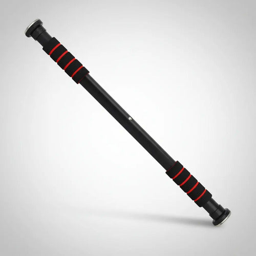 Barra De Puerta Extensible Brazos Espalda En Caja Pull Up Negro