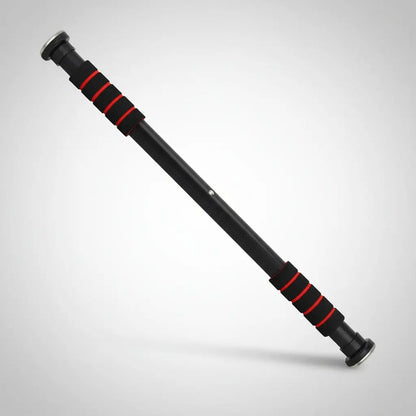 Barra De Puerta Extensible Brazos Espalda En Caja Pull Up Negro
