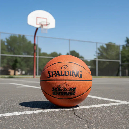 Pelota De Basquet Spalding Slam Dunk N°7 Mmsports