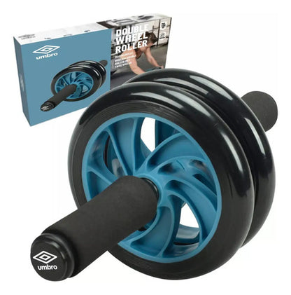 Rueda Abdominales Doble Pro Para Ejercicio Umbro Azul