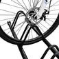 Kit Estacionamiento Rueda 3 Bicicletas Individual - Zuba Negro