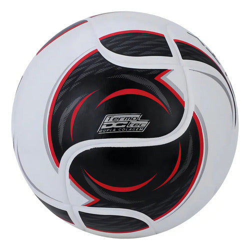 Balón De Fútbol Sala Termotec Xxi Penalty Max 500, Talla Única, Color Negro Blanco