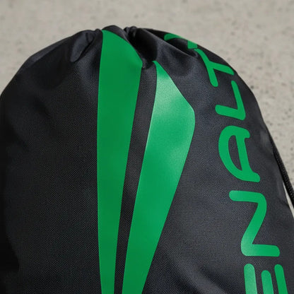 Gym Bag Penalty Porta Pelotas Negro Y Verde