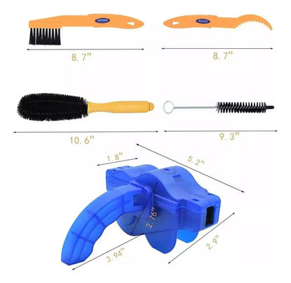 Kit De Herramientas Y Limpieza Bicicleta Ciclismo 6 En 1