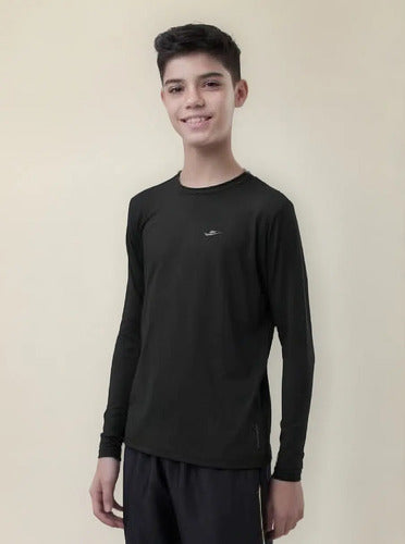 Remera Térmica Manga Larga Niño/a - Elite Mmsports
