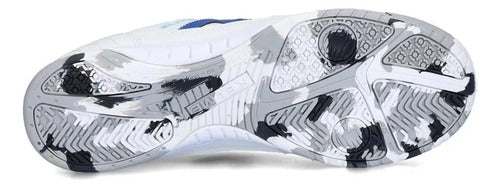 Calzado Futsal Kelme Elite Pro Adulto Mmsports Celeste Y Blanco 44