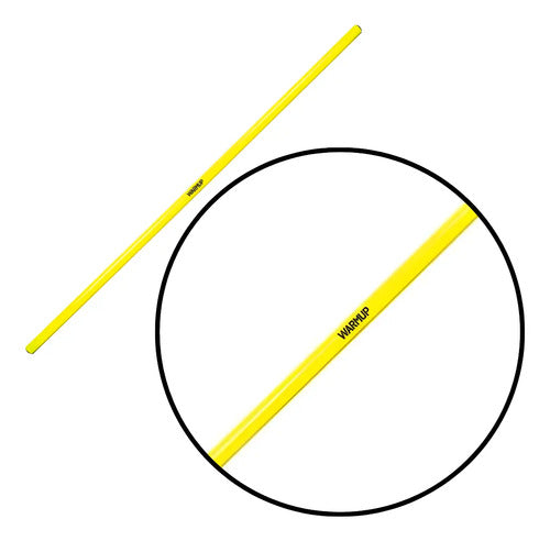 Bastón De Entrenamiento 1.5mts Pvc Amarillo