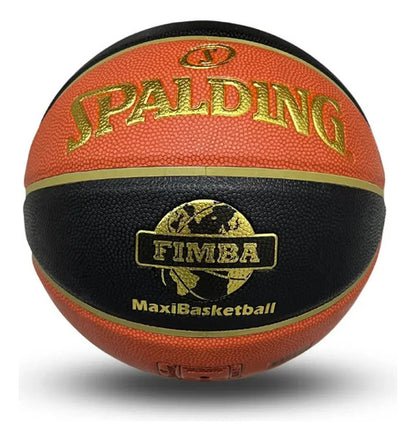 Pelota De Basquetbol Spalding Maxibasquetball N°6 Naranja Marrón Claro