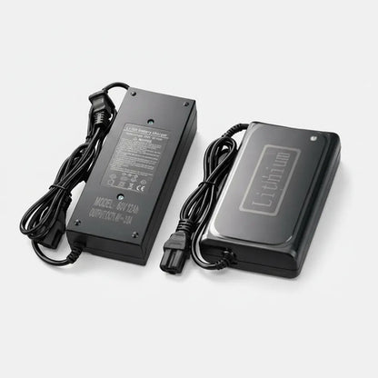 Cargador Bateria 60v 20ah Moto Electrica Accesorios Negro