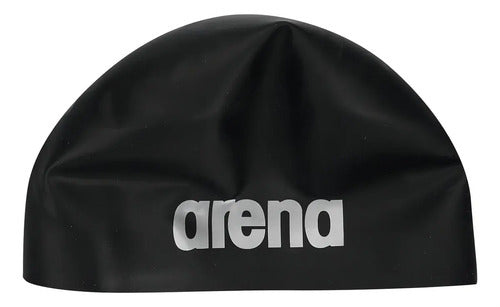 Gorro De Natación Arena 3d Soft Black Negro Geométrico M