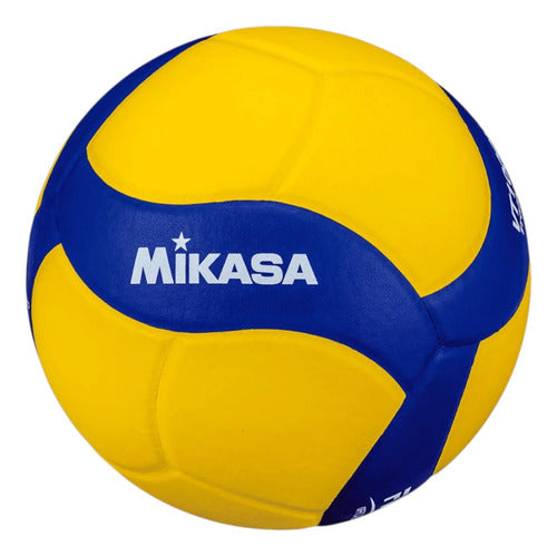 Pelota Vóley Mikasa V430w Escolar Size 4 Mmsports Azul