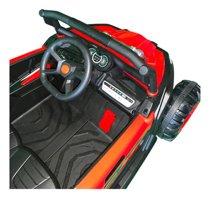 Auto Eléctrico Infantil Buggy 12v 2 Motores Bluetooth Luces Multicolor
