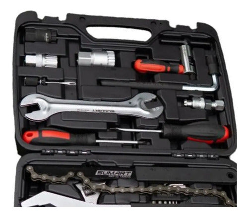 Caja Completa De Herramientas Para Bicicletas Sumart Negro