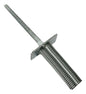 Pincho Estaca Para Baston De Slalom Resorte Entrenamiento Plateado