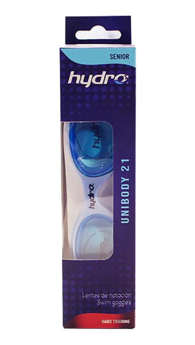 Antiparras Hydro Unibody + Tapones de Oído – Celeste