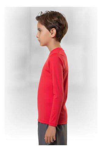 Remera Térmica Manga Larga Niño/a - Elite Mmsports
