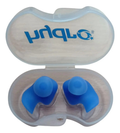 Tapones De Oído Hydro 2.0 Para Natación Con Estuche Color Azul