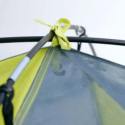 Carpa Camping Hawapi Wasi 2 Personas Con Sobretecho 2500 Mm Verde Lima
