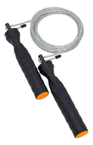 Cuerda De Saltar Crossfit De Acero Con Cojinete - Vollo