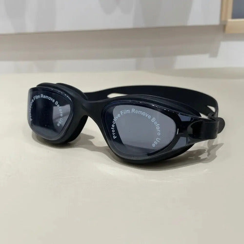Lentes De Natación Moaki Kiri Negro Mmsports Negro
