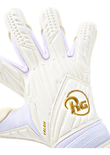 Guante Arquero Rg Profesional Valah 25 Mmsports Blanco 9