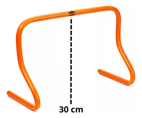 Valla De Entrenamiento 30cm De Altura Pvc Resistente Umbro Naranja