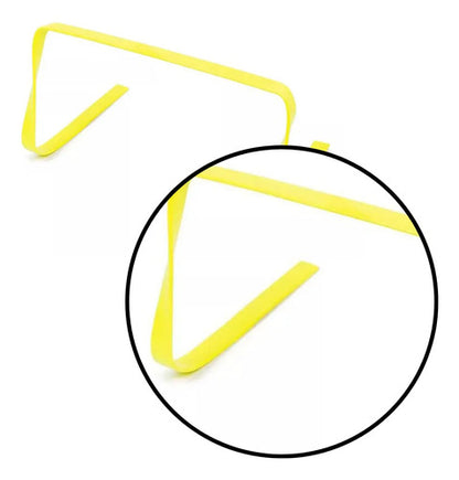 Valla Flexible Plana Entrenamiento 15 Cm Amarillo