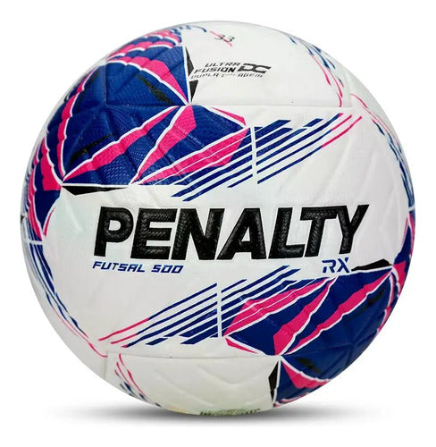 Balón De Fútbol Sala Penalty Rx 500 Xxvi, Color Azul
