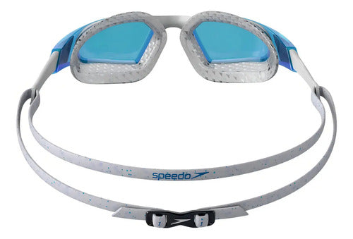 Antiparras Natación Speedo Aquapulse Pro Color Celeste Transparente 004