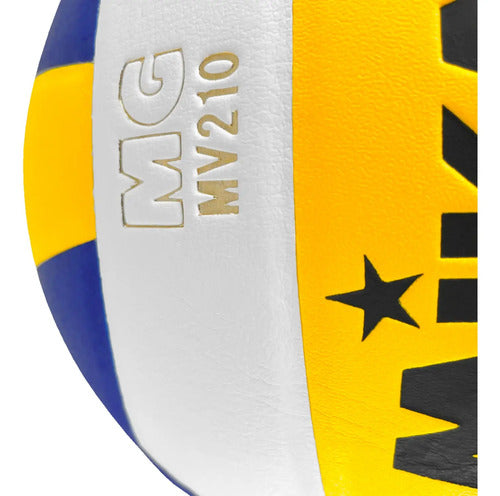 Pelota Volleyball Mv210 Aprobada Fivb N5 - Mikasa Azul