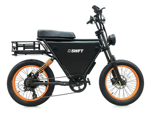 Bicicleta Eléctrica Trinx Swft Zip S Mmsports Negro M