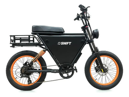 Bicicleta Eléctrica Trinx Swft Zip S Mmsports Negro M
