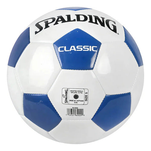 Pelota De Fútbol Spalding Classic N°5 Blanco/rojo