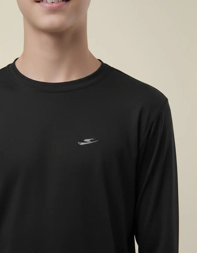 Remera Térmica Manga Larga Niño/a - Elite Mmsports