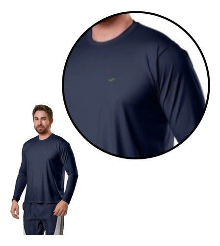 Remera M/l Adulto Con Upf 50+ Elite
