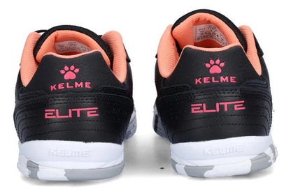 Calzado Futsal Kelme Elite Pro Adulto Mmsports Negro Y Rosa 37