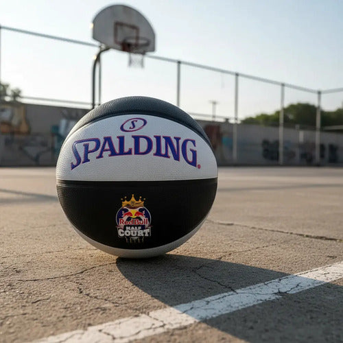 Pelota Basketball Spalding Red Bull Tf33 (3x3) Negro/gris