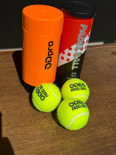 Presurizador De Pelotas Odpro Padel Tenis Paddle Padél Naranja