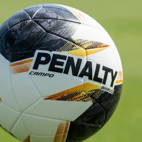 Pelota De Futbol Penalty Campo Bravo N5 Mmsports Negro/dorado
