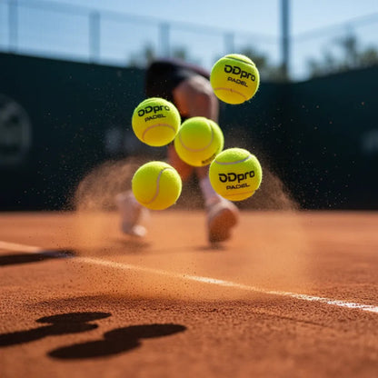Tubo X2 Pelotas De Padel Odpro Mmsports Amarillo