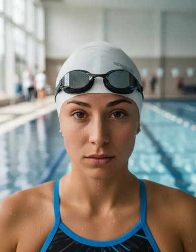 Gorra Speedo De Natación Plain Moulded