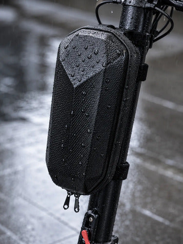 Bolso Rígido Impermeable Para Monopatín Eléctrico Capacidad Negro