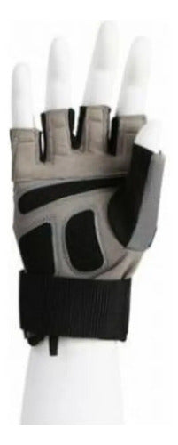 Guantes Gimnasio Entrenamiento Pesas Musculación Gym Livepro Gris Lisa L
