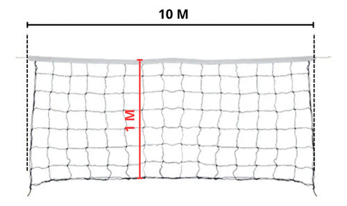 Red De Volley C/ Linga + Banda - K'nex Negro