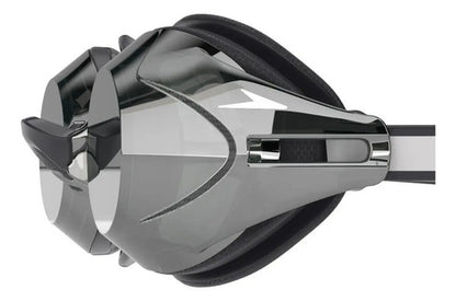 Lente Natación Espejado Speedo 3.0 Vanquisher Mirrored Mm Negro