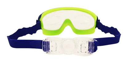 Antiparra Hydro® Natacion Mascara Pileta Buceo Junior Color Azul/verde