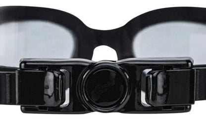 Antiparras Hydro Unibody + Tapones Lente Natacion Antifog Uv Color Negro
