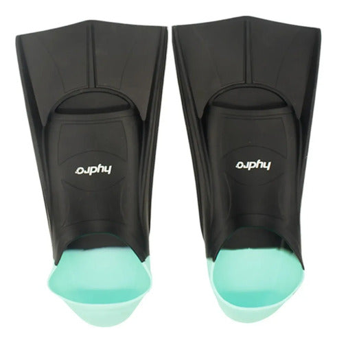 Patas De Rana Hydro Silicona 2.0 Adulto Negro Mmsports